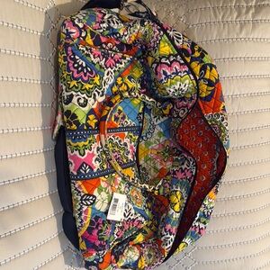 Vera Bradley Travel Bag with Durable Material and Spacious Design